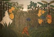 Henri Rousseau The Repast of the Lion oil on canvas